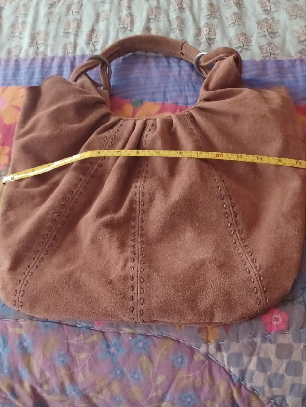 Free People Suede Hobo Shoulder Bag in Brown